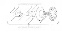 EMBRAYAGE DE TRANSMISSION STAR AND SPRINT E/S (4915431543009A)