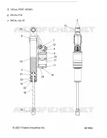 SUSPENSION, AMORTISSEUR ARRIERE TRACK