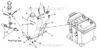 MOTEUR FOGGING SYSTEM  Intl. HURRICANE I964466 (4935733573B013)