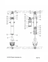 SUSPENSION, AMORTISSEUR AVANT INTERNALS
