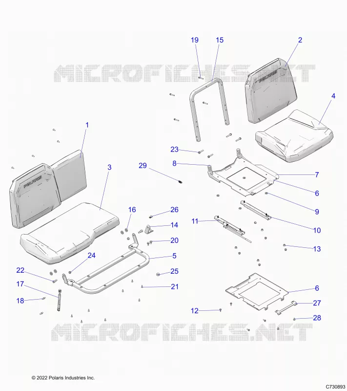 SIEGE ASM. AND SLIDER