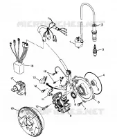 STATOR SPORTSMAN 500 W969244 and SWEDISH SPORTSMAN 500 S969244 (4936093609D013)