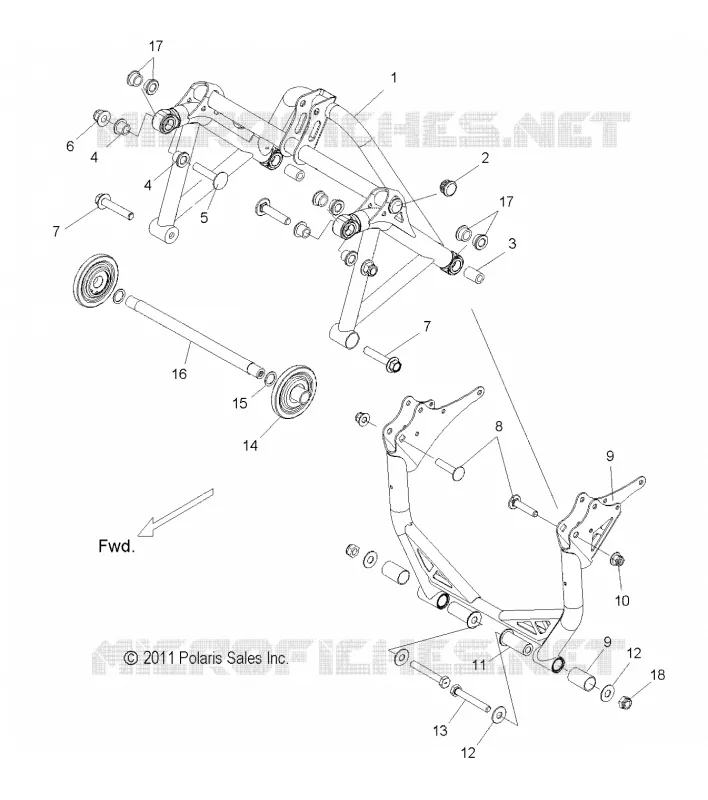 CHASSIS ARRIERE
