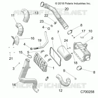 ENGINE, PRISE D'AIR SYSTEM