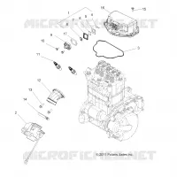 MOTEUR, SUPPORT CORPS DE PAPILLON