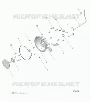 MOTEUR, ADAPTER, BELLHOUSING AND CRANK SENSOR