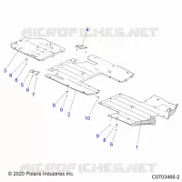 CHASSIS, SKID PLATES