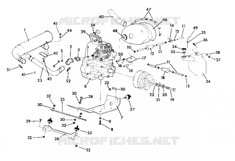 SUPPORT MOTEUR Star Lite (4918591859015A)