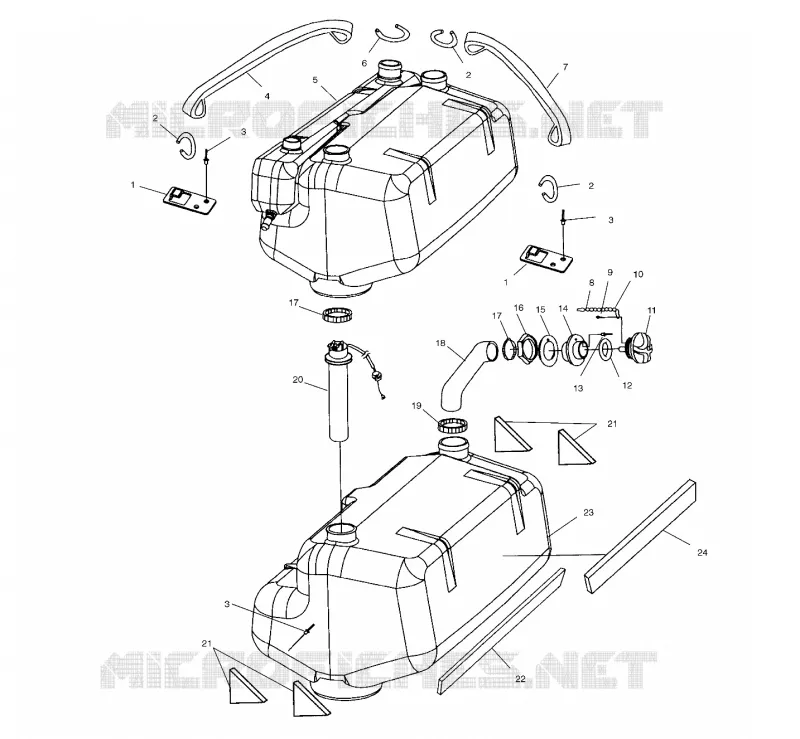 CARBURANT TANK