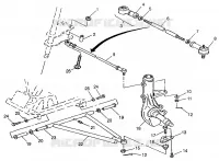 TRIANGLES SUSPENSIONS  XPRESS 300 W97CA28C and  XPRESS 400L W97CA38C (4939603960C003)