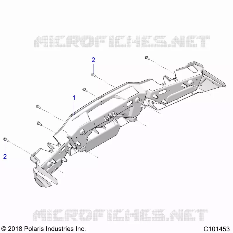 CARROSSERIE ARRIERE BUMPER