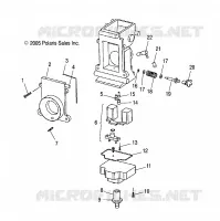 MOTEUR, CARBURATEUR, LOWER