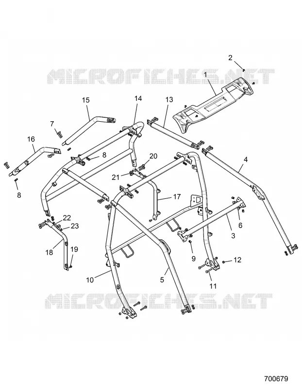 CHASSIS, CAB CADRE