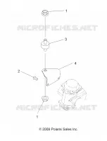 MOTEUR, CARBURATEUR BRACKET