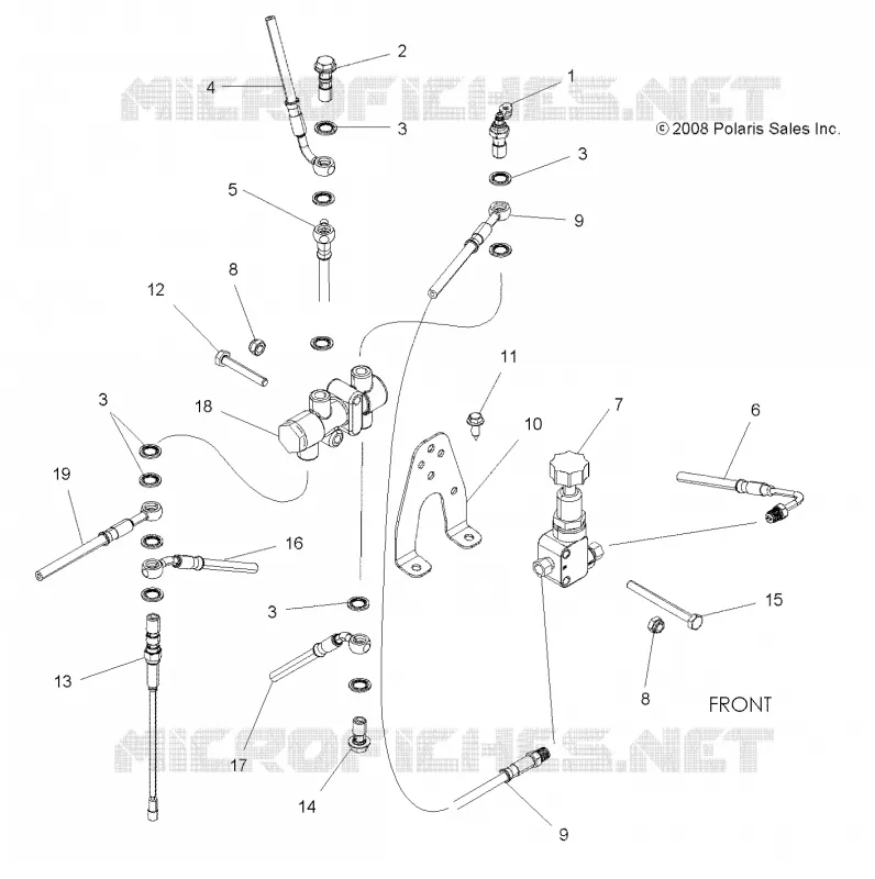 FREINS, VALVE SYSTEM