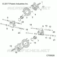 SUSPENSION ARRIERE CARRIER