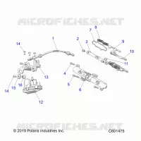 ENGINE, VALVE D'ECHAPPEMENT ASM. AND ACTUATOR