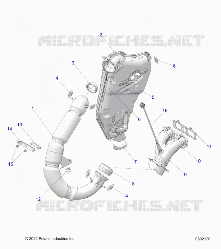 ECHAPPEMENT ASSEMBLY
