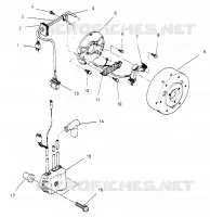 STATOR ASSEMBLY  440 XCR SP X951660 (4932833283D002)