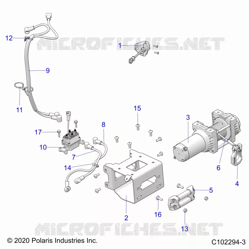 CHASSIS, TREUIL