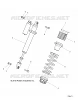 SUSPENSION AVANT SHOCK MOUNTING