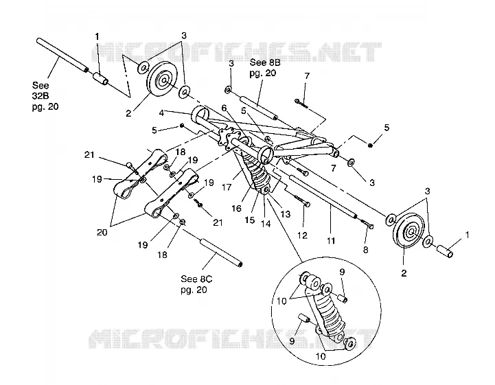 BRAS DE SUSPENSION AVANT XLT SP/0930667 (4923012301022A)