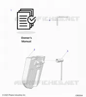 REFERENCES, TOOLS, BELT HOLDER, AND MANUEL DU PROPRIETAIRE