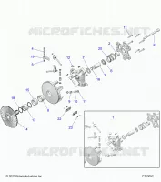 SYSTÃˆME DE TRANSMISSION, PRIMARY CLUTCH