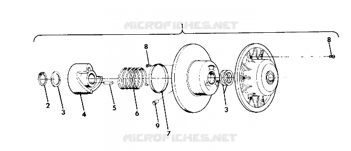 EMBRAYAGE DE TRANSMISSION WIDETRAK (4921302130028A)
