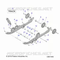 SUSPENSION ARRIERE AND TRACK