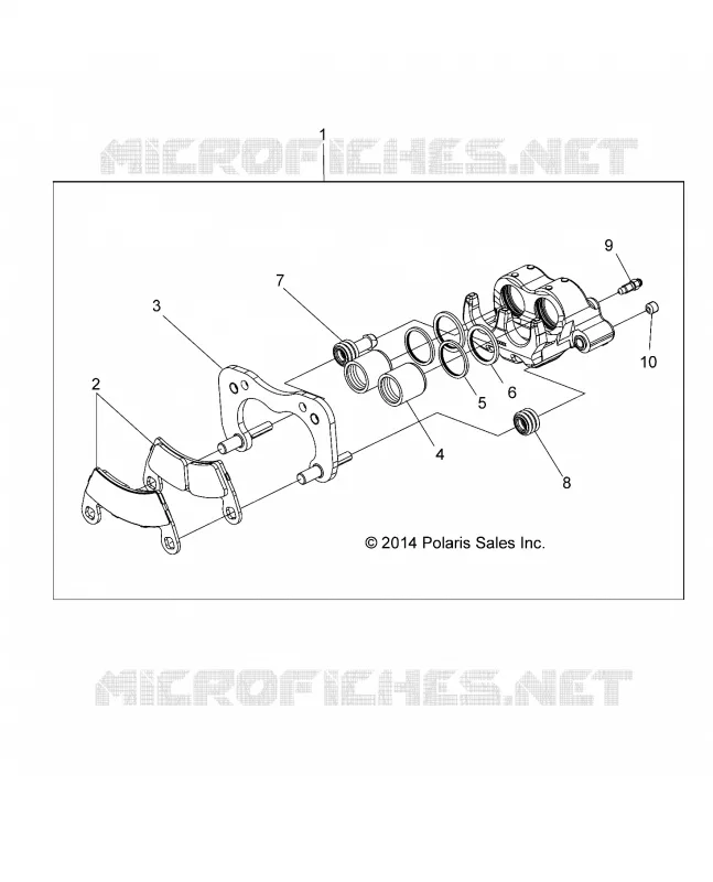 FREIN ARRIERE CALIPER