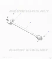 SYSTÃˆME DE TRANSMISSION, FRONT PROP SHAFT