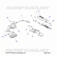 ENGINE, VALVE D'ECHAPPEMENT ASM. AND ACTUATOR -S24TLP8RS (C601475)