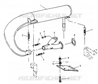 ECHAPPEMENT 500 EFI SKS 0962574, 500 EFI RMK 0962974, and EUROPEAN 500 E (4931983198C004)