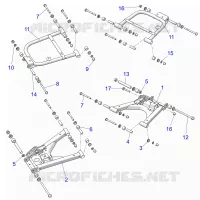SUSPENSION ARRIERE CONTROL ARMS