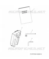 TOOLS, BELT HOLDER, TOOLS, AND MANUEL DU PROPRIETAIRE