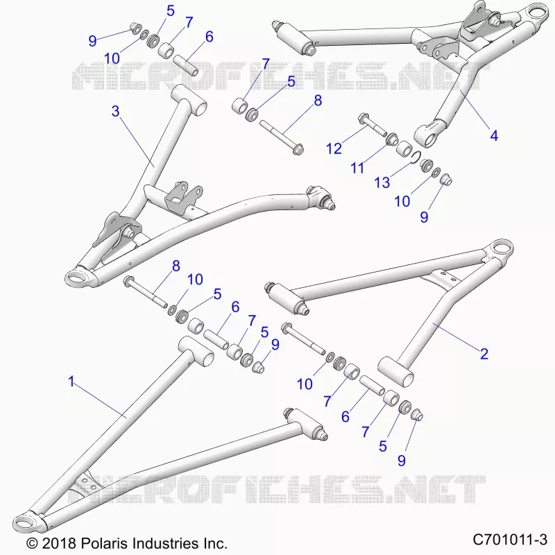 SUSPENSION AVANT CONTROL ARMS