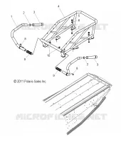 CHASSIS, RACK AND PASSENGER HAND HOLD