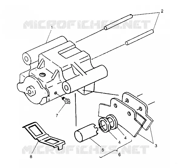 FREIN ARRIERE 6x6 400L