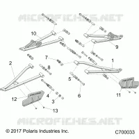 SUSPENSION AVANT CONTROL ARMS