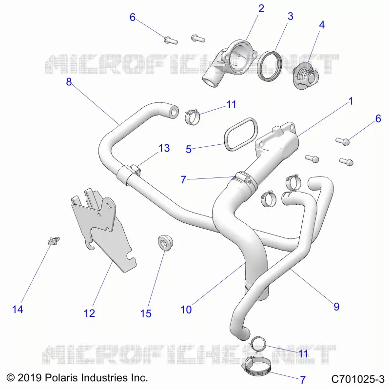 REFROIDISSEMENT, THERMOSTAT AND BYPASS