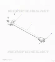 SYSTÃˆME DE TRANSMISSION, FRONT PROP SHAFT