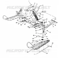 SUSPENSION AVANT AND SKI WIDETRAK LX 0942064 (49250425040011)