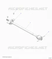 SYSTÃˆME DE TRANSMISSION, FRONT PROP SHAFT
