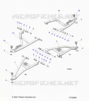 SUSPENSION AVANT CONTROL ARMS