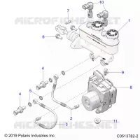 BRAKES, MAITRE CYLINDRE AND ABS MODULE