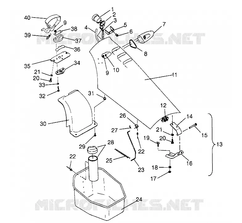 COFFRE AVANT SLT 750 B944170 (49259425940004)