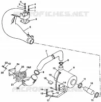 ECHAPPEMENT SL 780 B974088 and Intl. SL 780 I974088 (4940924092B006)