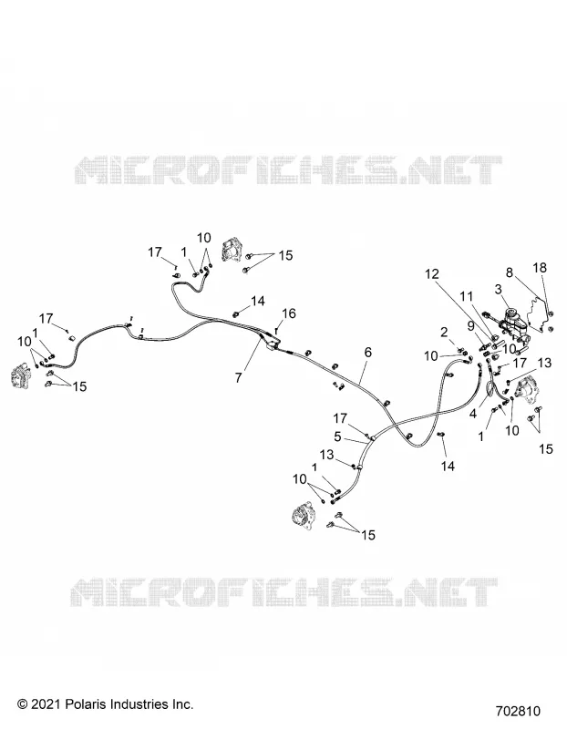 BRAKES, BRAKE LINES AND MAITRE CYLINDRE
