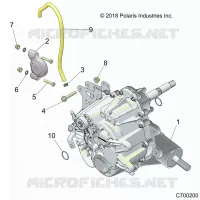 SYSTÃˆME DE TRANSMISSION, MAIN GEARCASE MOUNTING